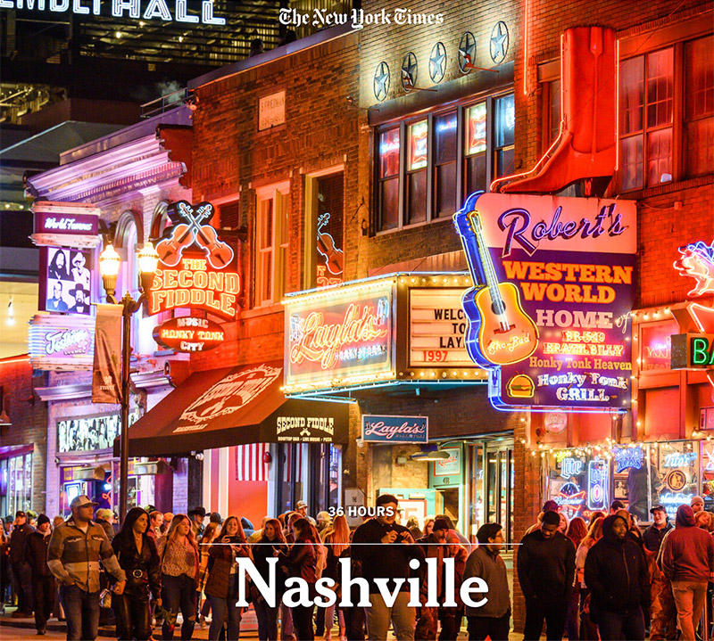 new york times 36 hours in nashville